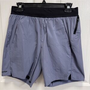 Whoop Shorts Mens M Purple Blue 4.0 Any Wear Lined Athletic Performance Pockets